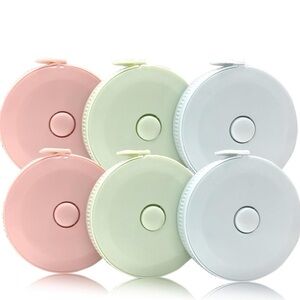 Choice of 1 Round Tape Measures in Pastel Colors